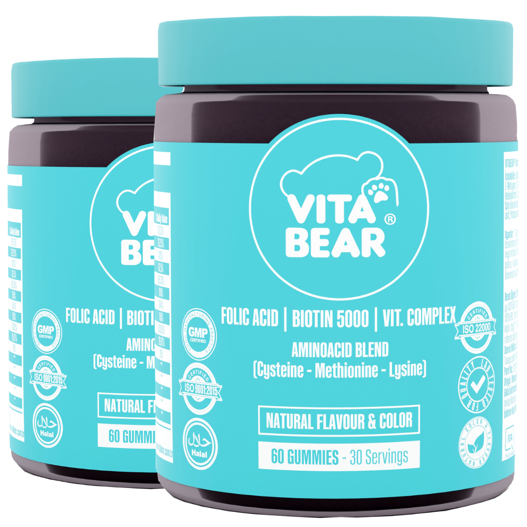 Vita Bear 2 Kutu Saç Vitamini